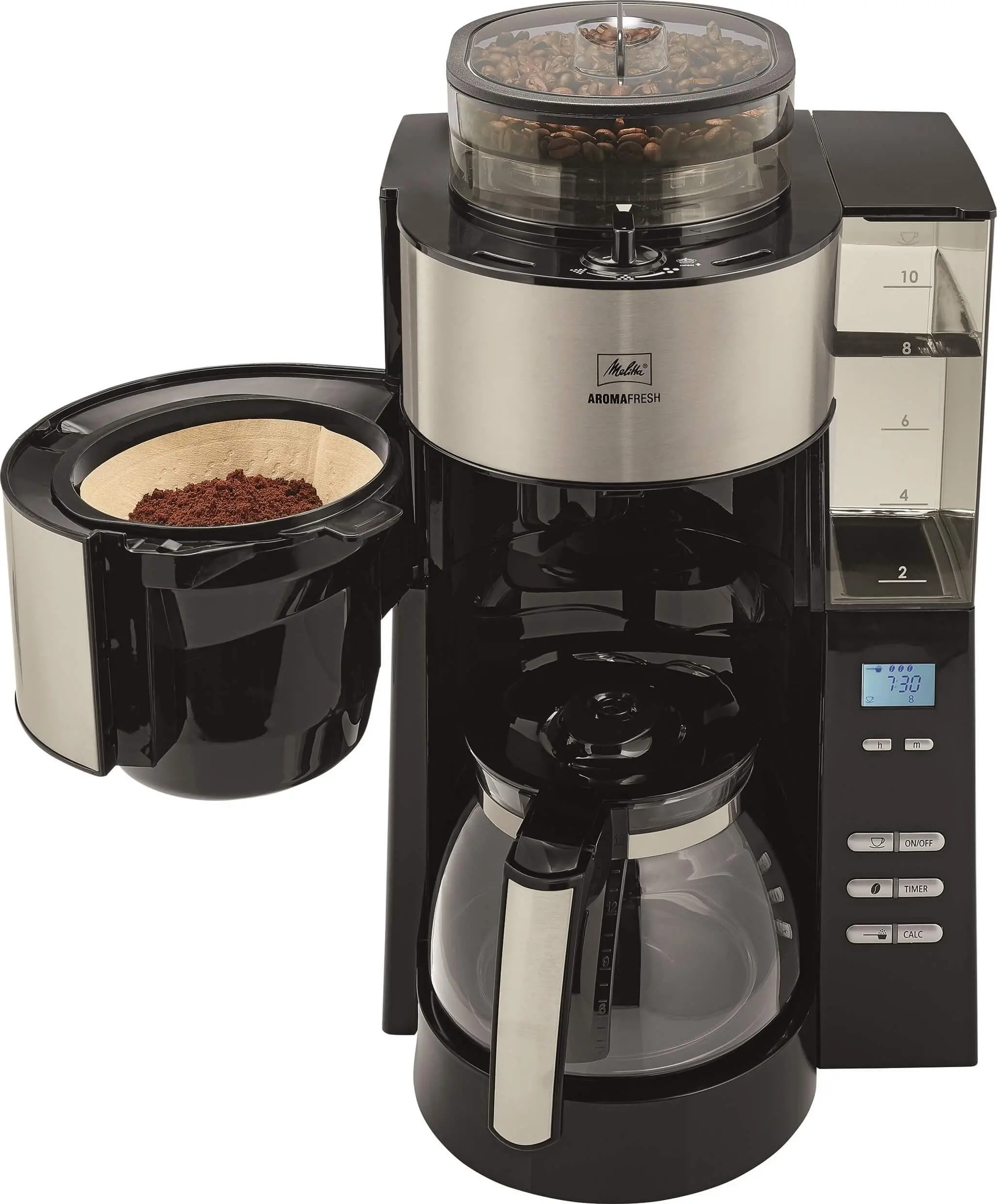 Ekspres Melitta Aroma Fresh 1021-01 Młynek żarnowy
