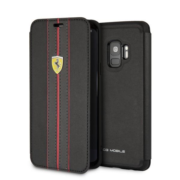 Ferrari Book FESURFLBKTS9BKR Samsung Galaxy S9 G960 (czarny)