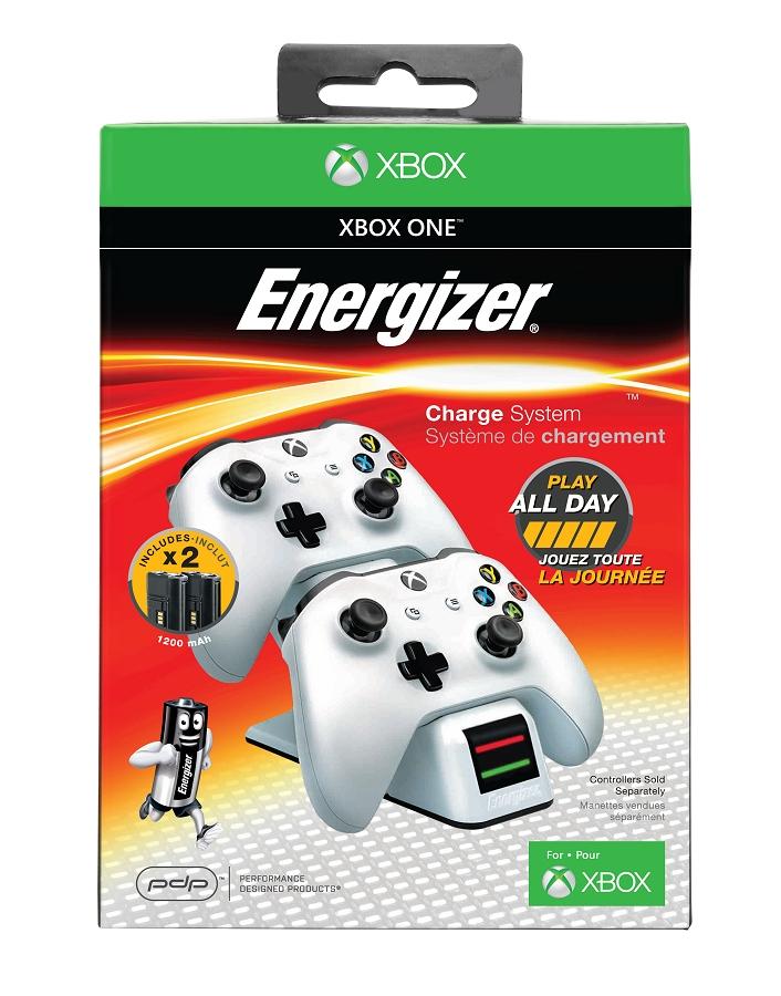 Ładowarka PDP Xbox One Energizer 2x Charge System 0018-EU-WH