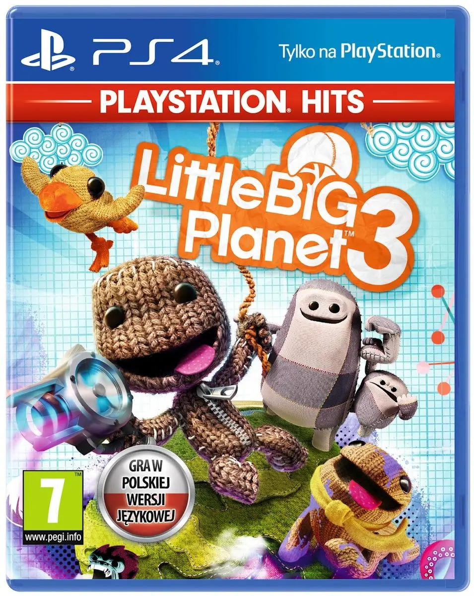 Little Big Planet 3 PlayStation Hits Gra na PS4 (Kompatybilna z PS5)