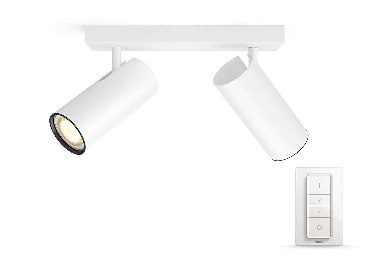 Oświetlenie punktowe Philips Hue White Ambiance Buratto (biały) + regulator przyciemniania