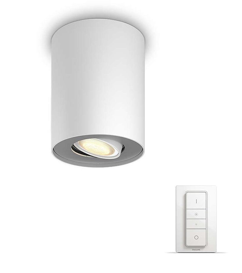 Oświetlenie punktowe Philips Hue White Ambiance Pillar (biały) + regulator przyciemniania