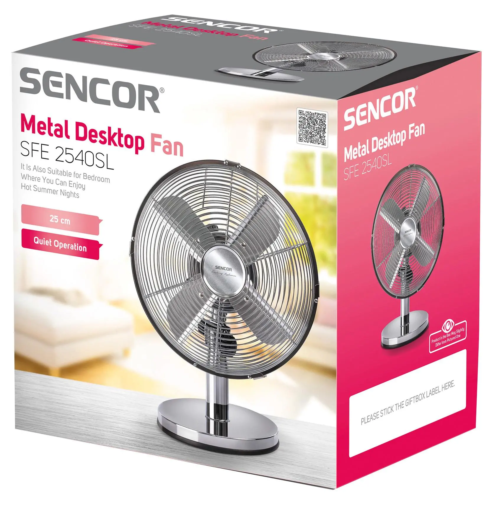 Wentylator Sencor SFE 2540SL