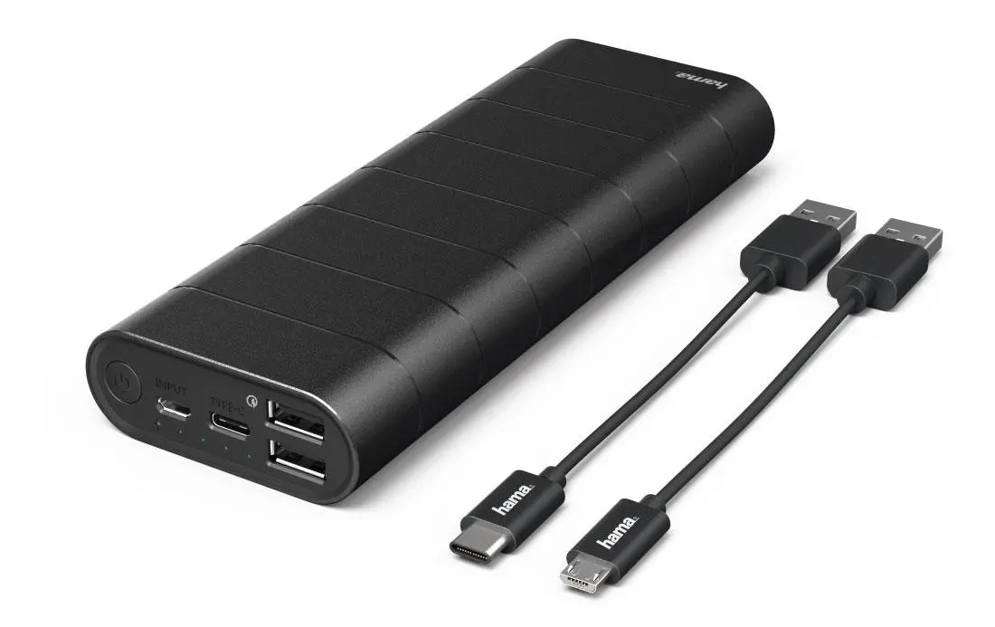 Powerbank Hama Power Pack "Joy Pro" 15600mAh 00178898 Czarny