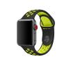 Apple Pasek Sportowy Nike Apple Watch 38mm (czarny/jaskrawy zielono/żółty)