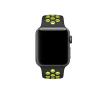 Apple Pasek Sportowy Nike Apple Watch 38mm (czarny/jaskrawy zielono/żółty)