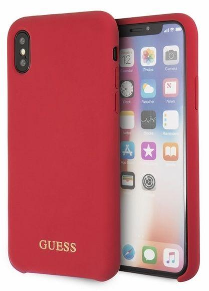 Guess GUHCPXLSGLRE iPhone X (czerwony)