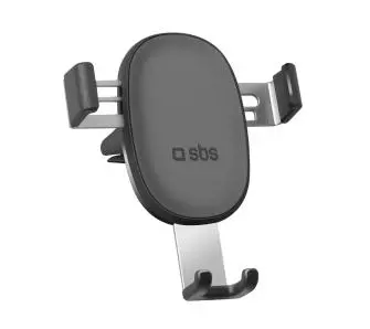 Uchwyt na telefon SBS TESUPPCLIPGRAVK Czarno-srebrny