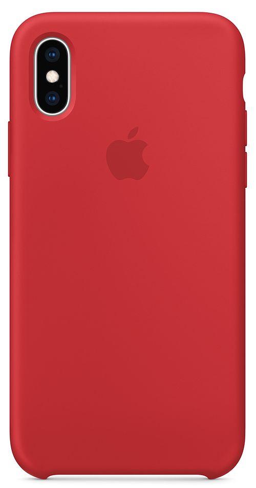 Apple Silicone Case iPhone Xs (Product)Red MRWC2ZM/A (czerwony)