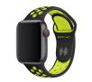 Apple Pasek Sportowy Nike Band Apple Watch 40mm (czarny/jaskrawy zielono/żółty)