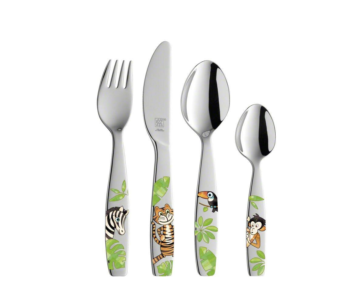 Zestaw dla dzieci Zwilling Dżungla - 4 elementy
