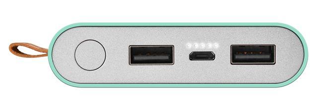 Powerbank Fresh 'n Rebel 12000 mAh Peppermint