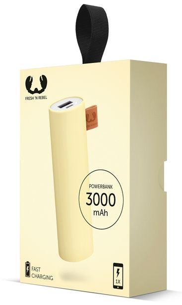 Powerbank Fresh 'n Rebel 3000 mAh Buttercup