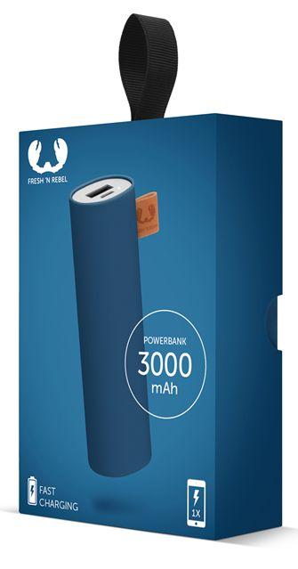 Powerbank Fresh 'n Rebel 3000 mAh Indigo