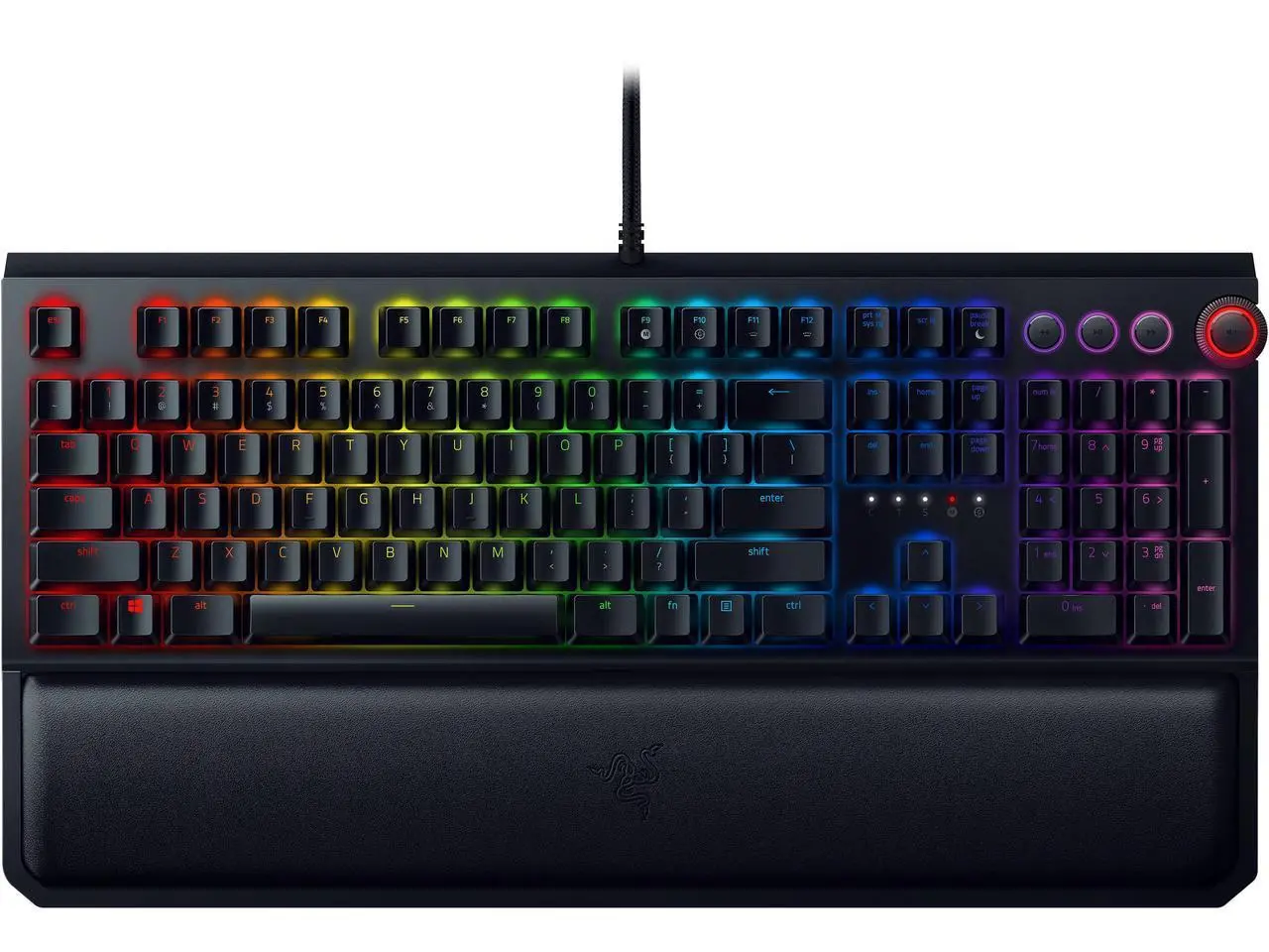 Klawiatura mechaniczna Razer BlackWidow Elite Green Switch Czarny