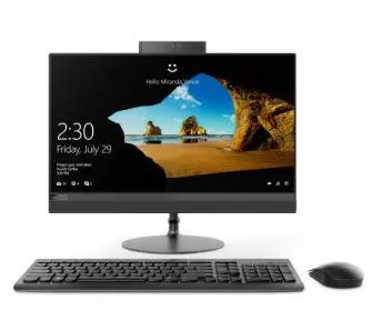 Komputer Lenovo Ideacentre 520-22IKU i3-7020U 4GB 1TB Dysk R530 Win10 Srebrny