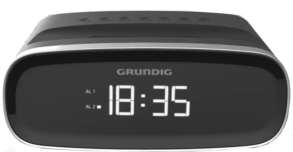 Radiobudzik Grundig Sonoclock SCN 130 (GCR1020) Czarno-srebrny