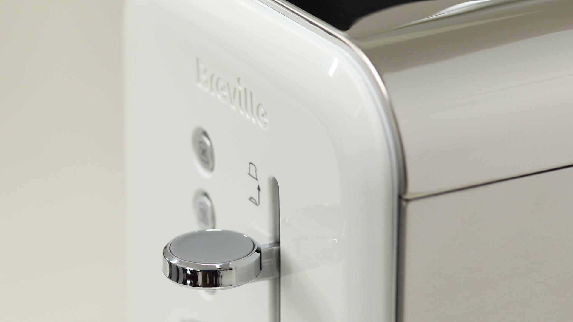 Toster Breville High Gloss VTT688X Ruszt do bułek Rozmrażanie 1650W