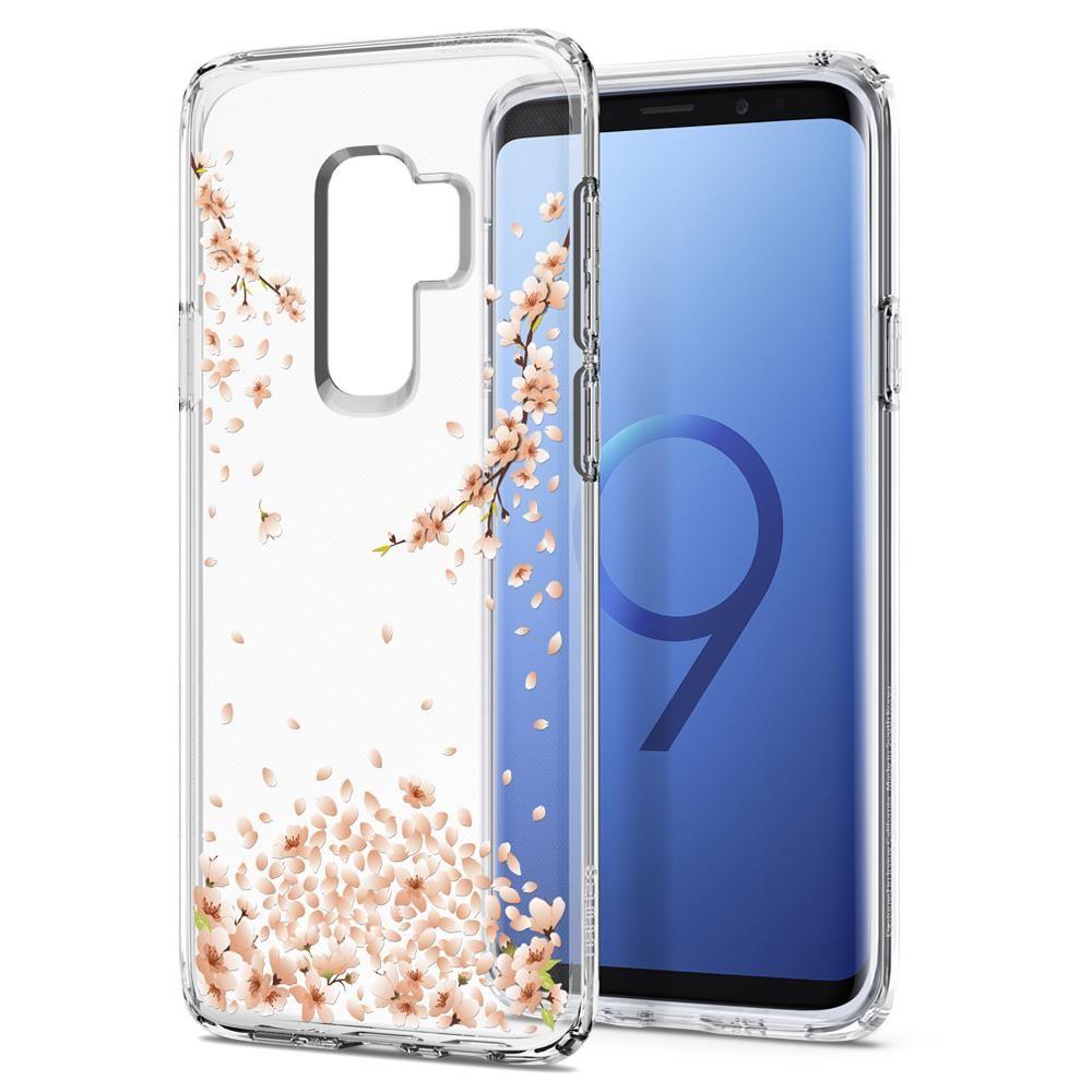 Etui Spigen Liquid Crystal Blossom 593CS22914 do Samsung Galaxy S9+ (przezroczysty)