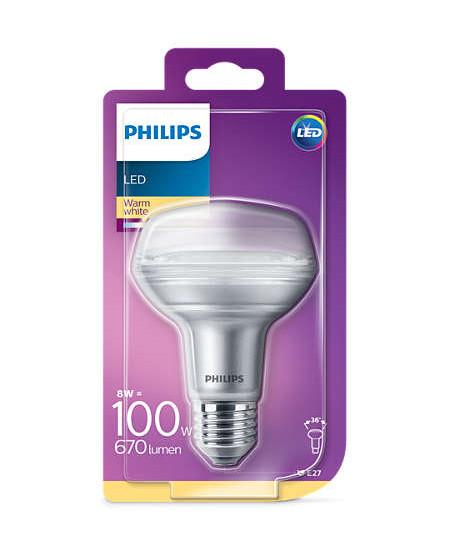 Philips LED 100W R80 E27 WW 36D ND RF 1BC/4