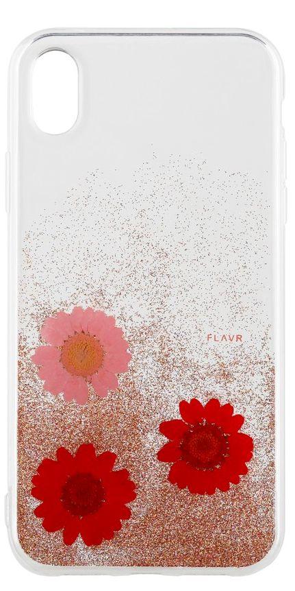 Etui Flavr iPlate Real Flower Gloria iPhone Xr (różowy)