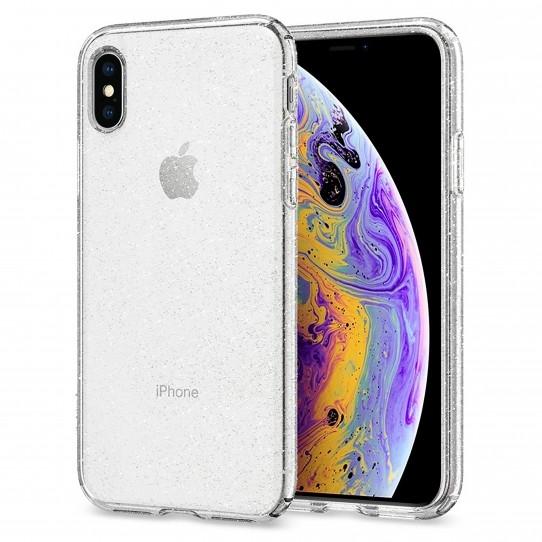 Etui Spigen Liquid Crystal Glitter 063CS25111 iPhone Xs (crystal glitter)