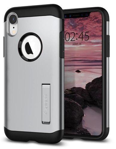 Etui Spigen Slim Armor 064CS25149 do iPhone Xr (srebrny)