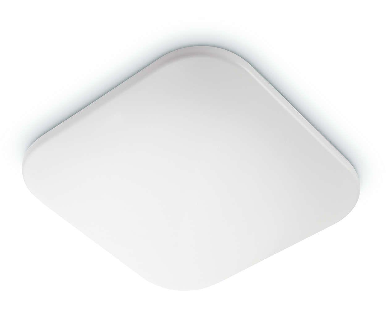 Philips MAUVE 2700K LED ceiling Square 17W 31110/31/P0