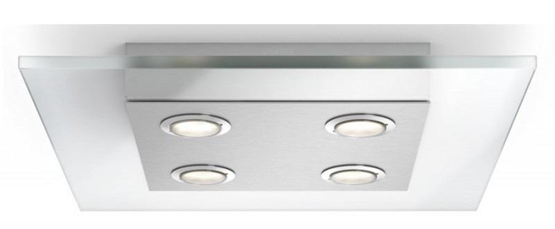 Philips Matrix ceiling lamp aluminium 4x4.5W SEL 40925/60/16