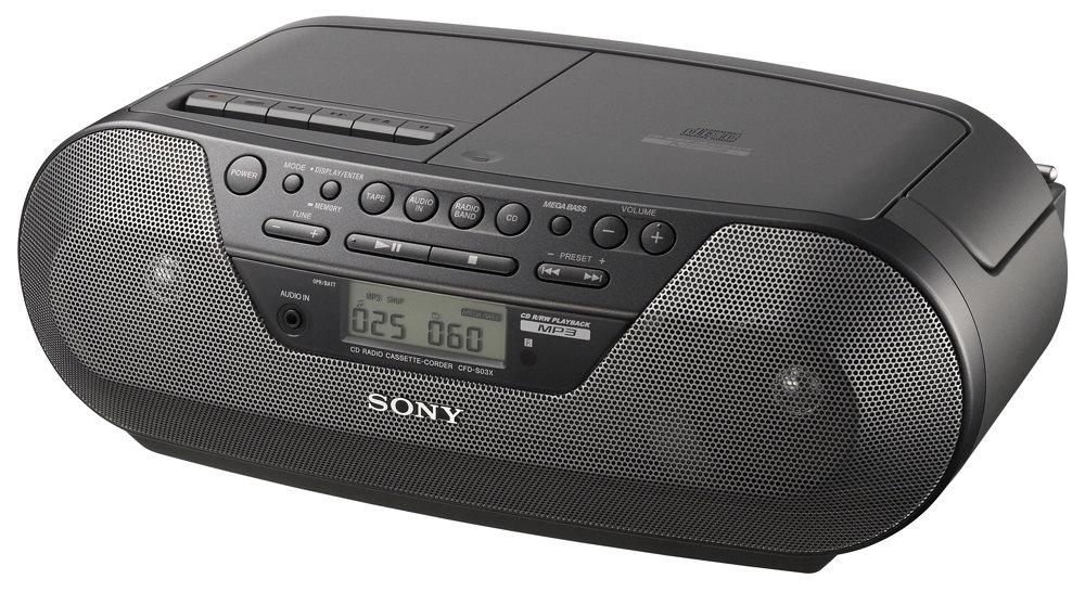 Radiomagnetofon Sony CFD-S07