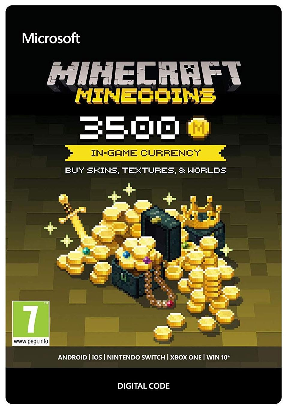 Minecraft - Minecoins 3500 monet Xbox One