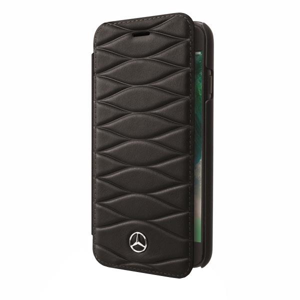 Etui Mercedes-Benz MEFLBKS8LWHCLBK do Samsung Galaxy S8+ (czarny)