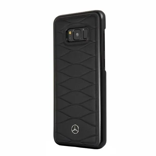 Etui Mercedes-Benz MEHCS8LWHCLBK do Samsung Galaxy S8+ Czarny