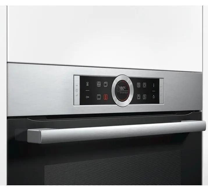 Piekarnik elektryczny Bosch Serie 8 CBG635BS3 Termoobieg Srebrno-czarny