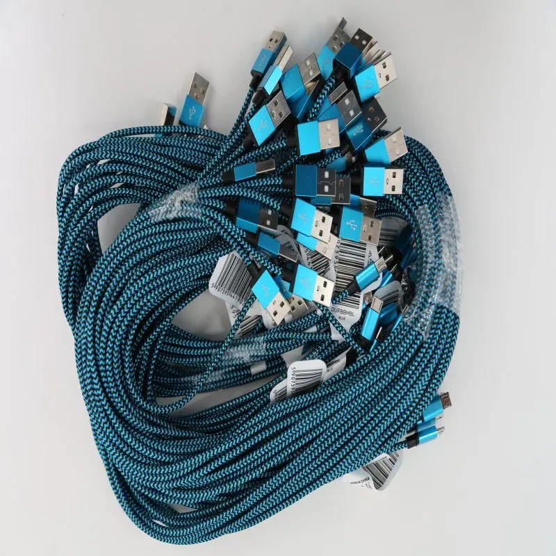 Kabel Omega OUFBBMBL 1m Niebieski