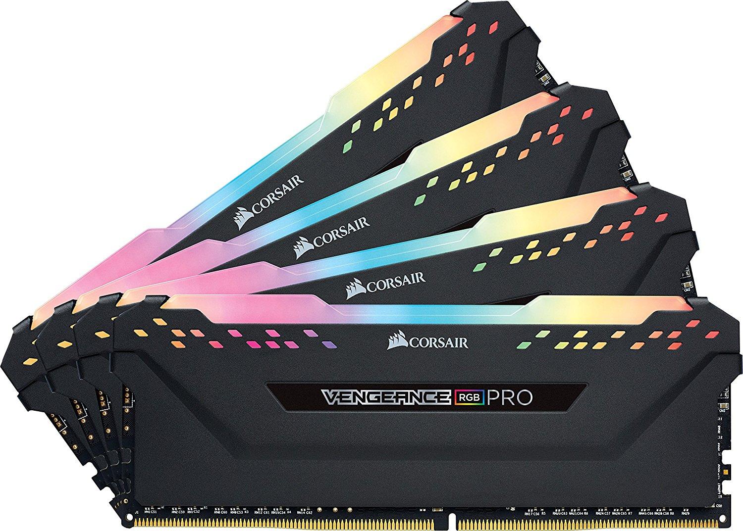 Pamięć RAM Corsair Vengeance RGB Pro DDR4 32GB (4 x 8GB) 3600 CL18