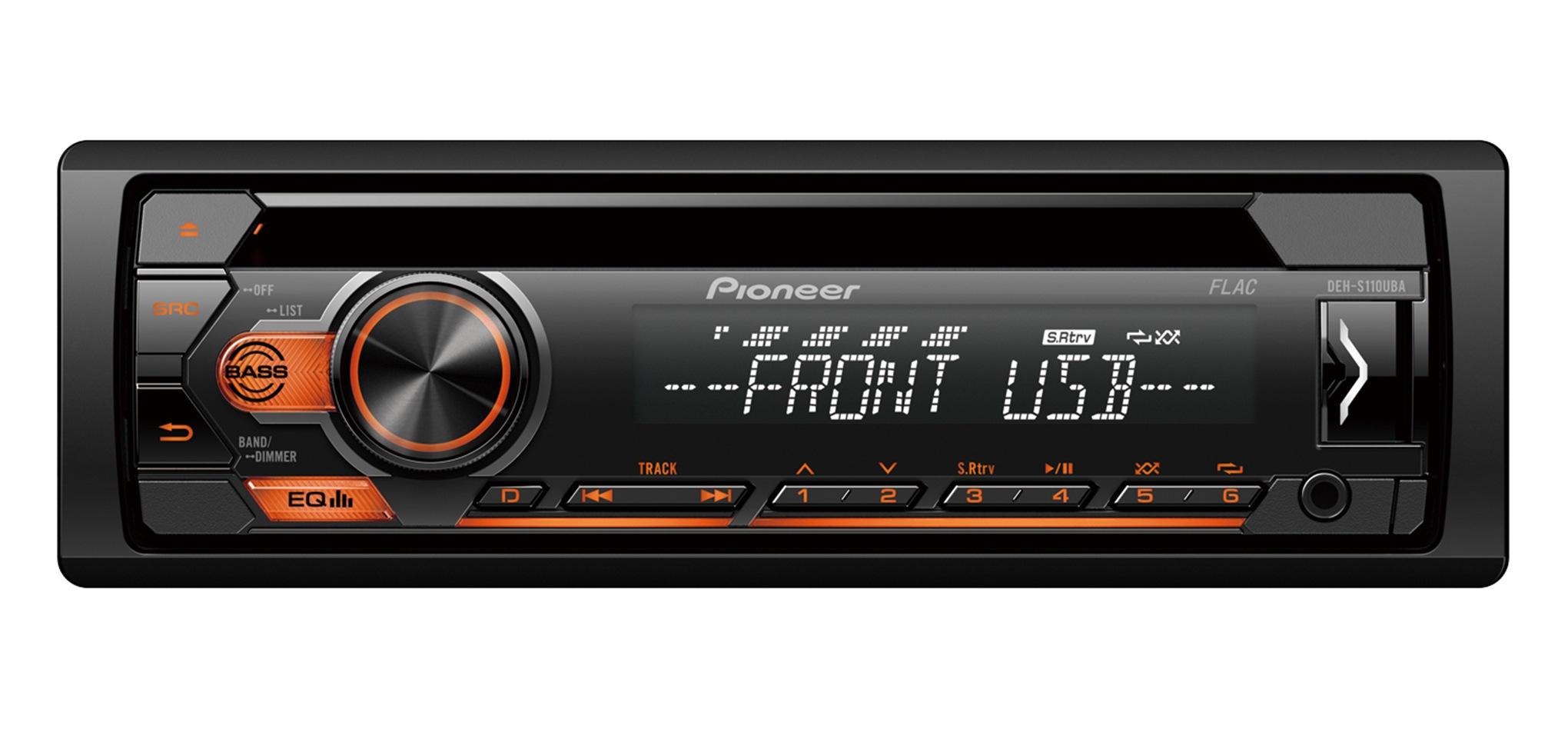 Radioodtwarzacz samochodowy Pioneer DEH-S110UBA