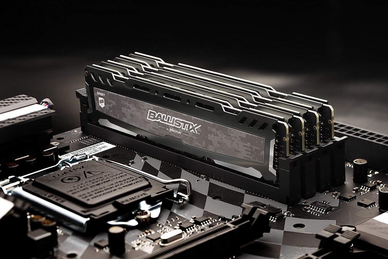 Pamięć RAM Crucial Ballistix Sport LT Gray DDR4 (2x16GB) 32GB 2666 CL16