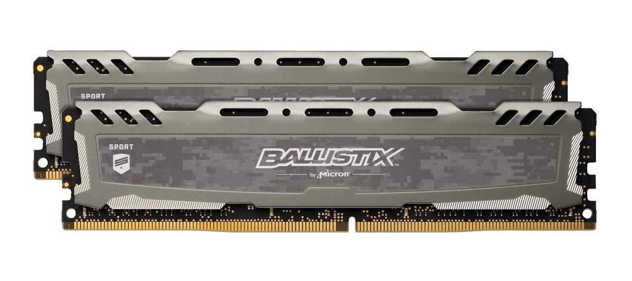 Pamięć RAM Crucial Ballistix Sport LT Gray DDR4 (2x16GB) 32GB 2666 CL16