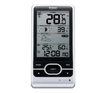 Stacja pogody Oregon BAR208HGX Srebrny