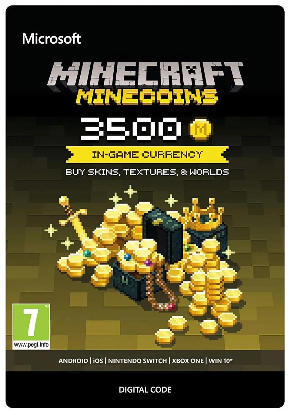 Minecraft - Minecoins 3500 monet [kod aktywacyjny] Xbox One