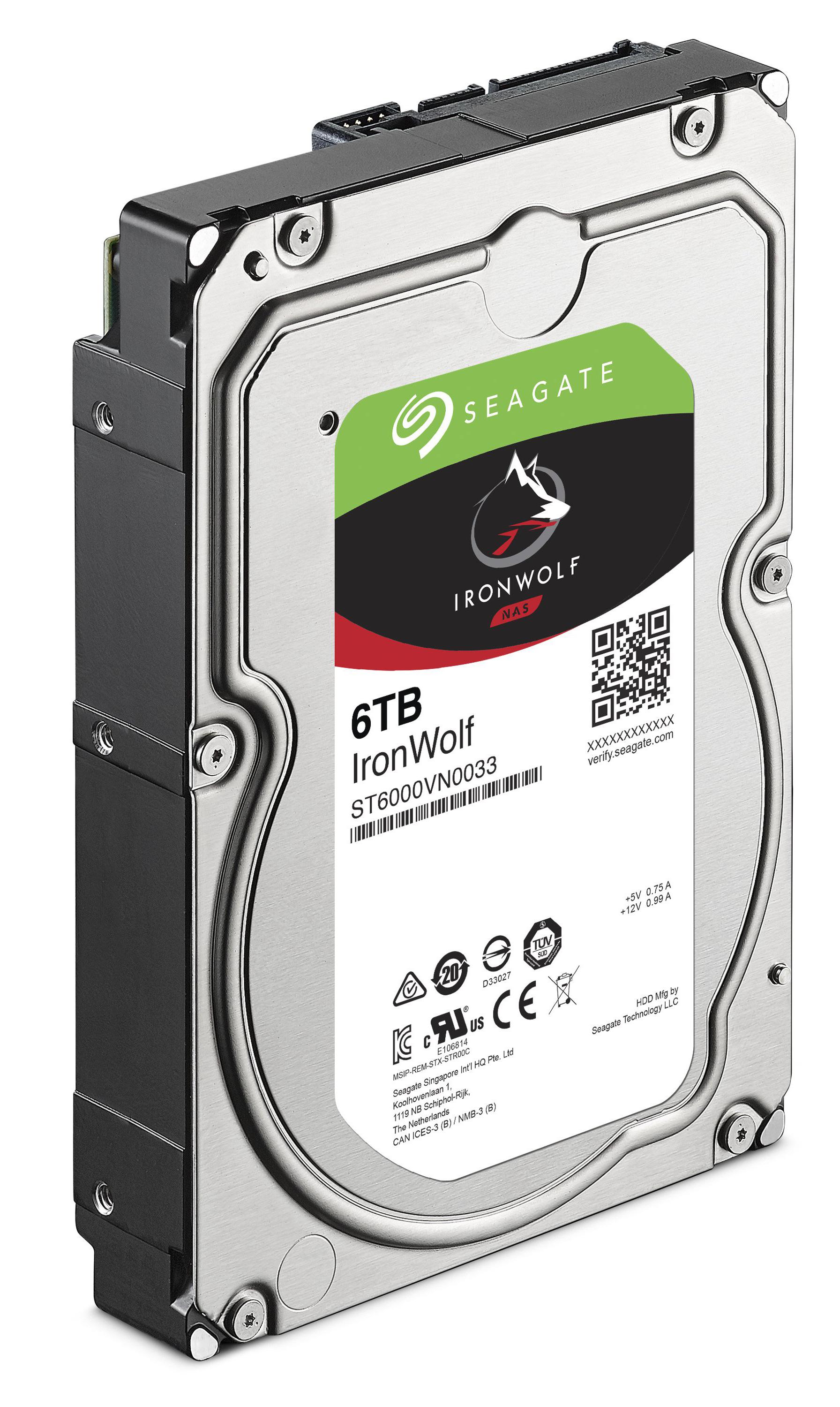 Seagate IronWolf 6TB HDD ST6000VN0033