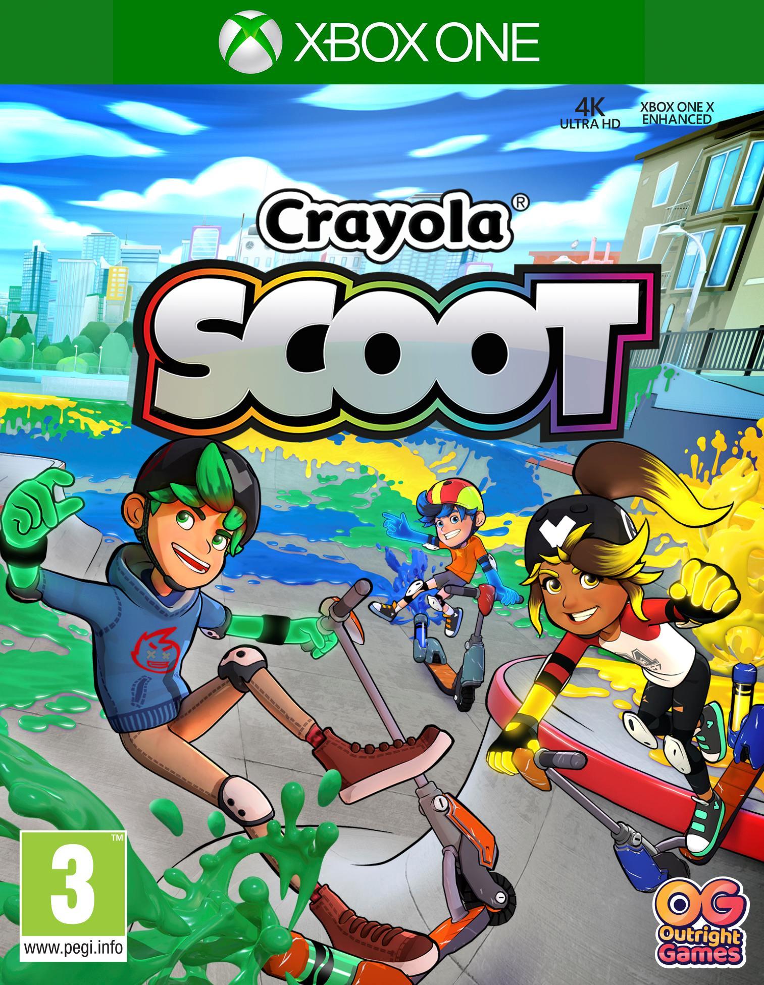 Crayola Scoot - Gra na Xbox One (Kompatybilna z Xbox Series X)