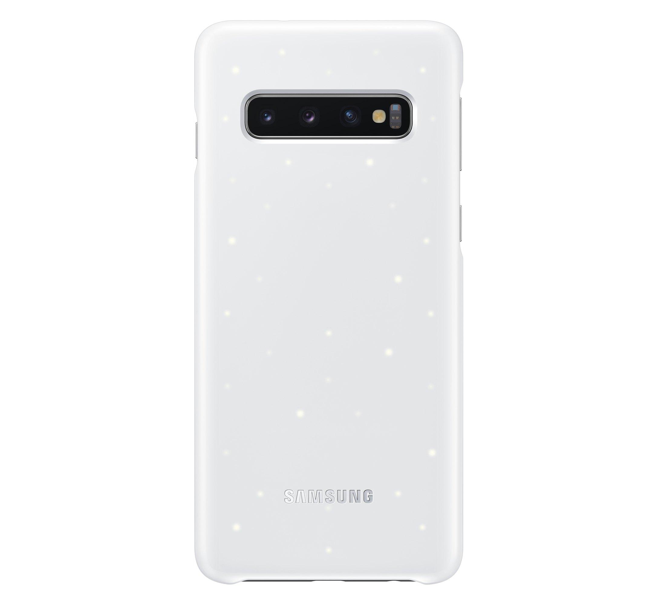 Etui Samsung Galaxy S10 LED Cover EF-KG973CW (biały)
