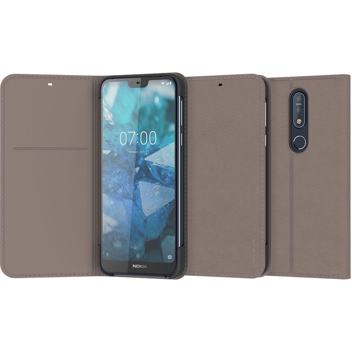 Etui Nokia 7.1 Entertainment Flip Cover CP-270 (szary)