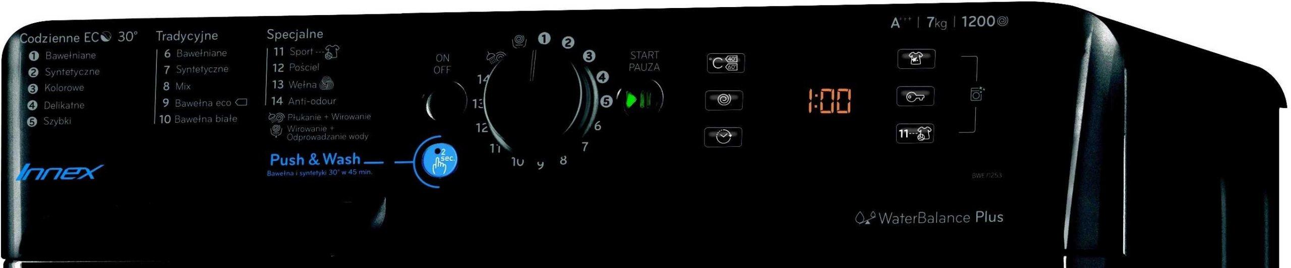 Pralka Indesit BWE71253XKPL