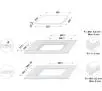 Płyta indukcyjna Whirlpool SMC 604 F/NE/IXL 59cm
