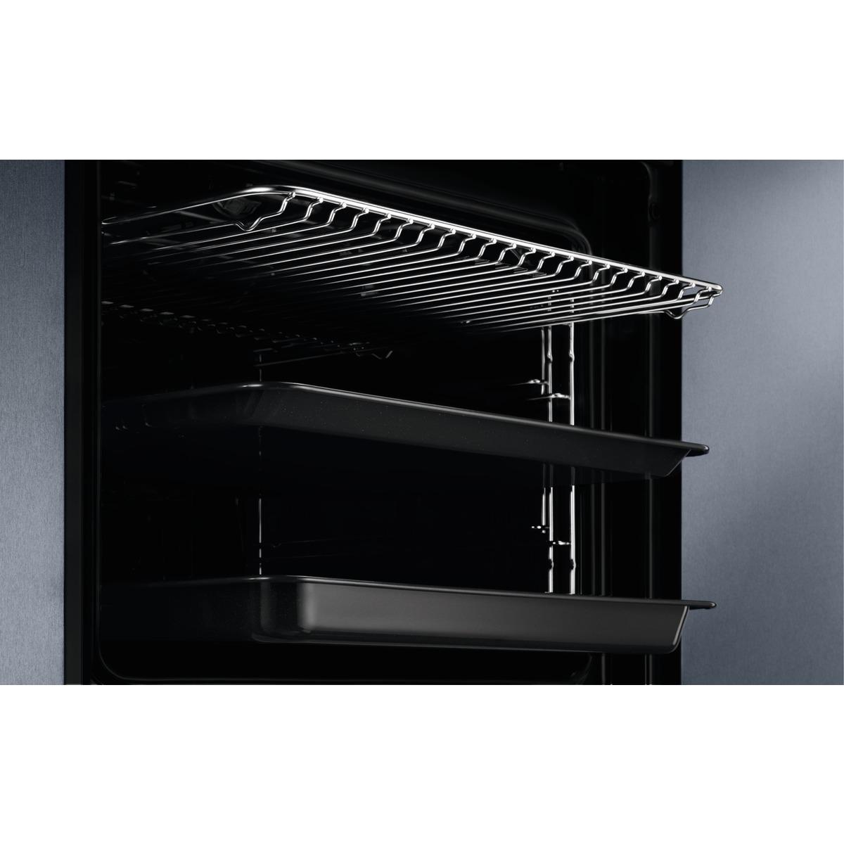 Piekarnik elektryczny parowy Electrolux EOB8S31Z SteamBoost - termoobieg - prowadnice teleskopowe