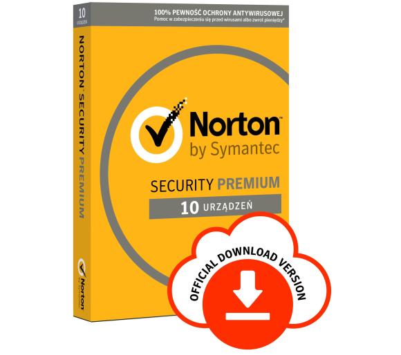 oprogramowanie Norton Security Premium 3.0 25GB 1U-10D-1Y (Kod)