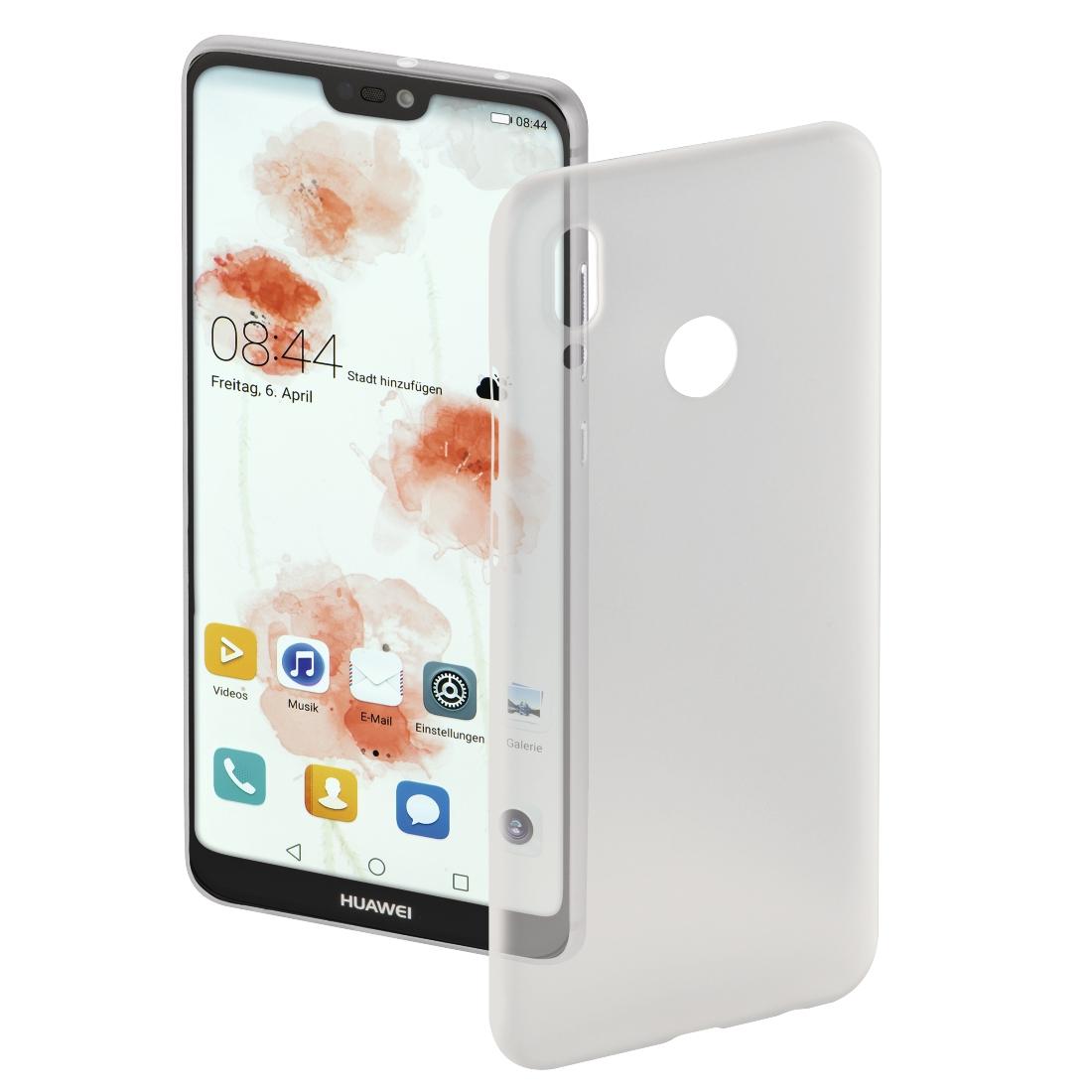Etui Hama Ultra Slim Cover Huawei P20 Lite (biały)